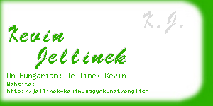 kevin jellinek business card